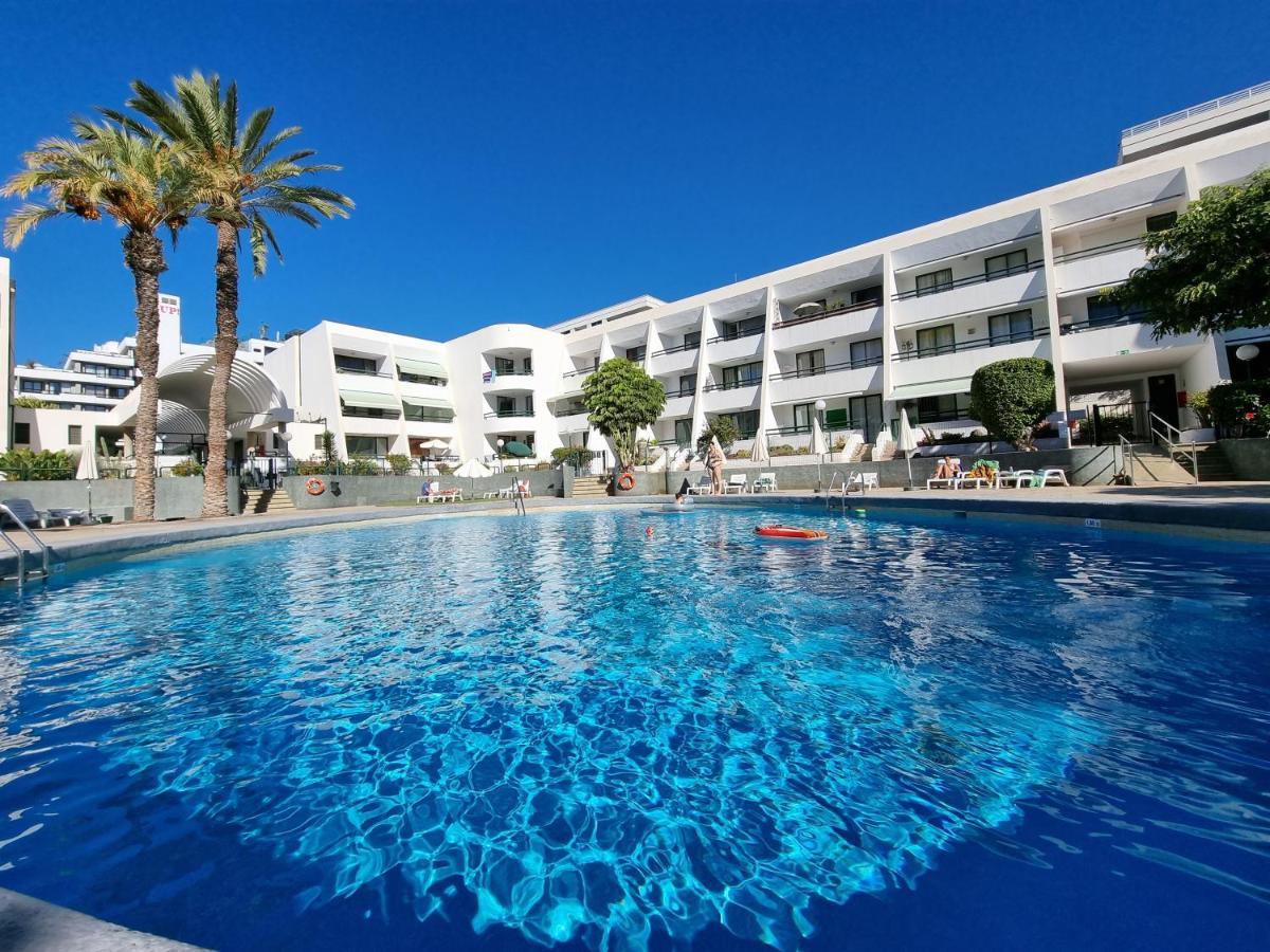 Casa Palmera 3 Only 150 Metres To The Beach, Heated Pool, Wifi, Sat-Tv, Balcony Arona  Luaran gambar
