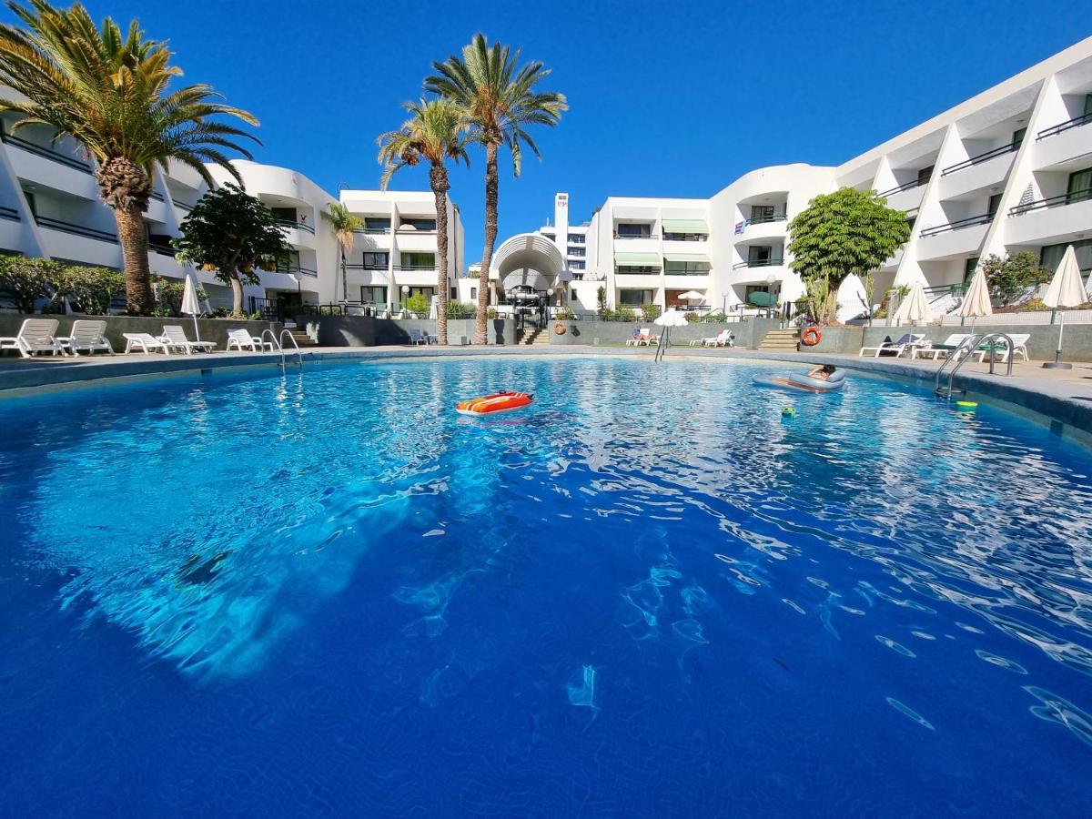 Casa Palmera 3 Only 150 Metres To The Beach, Heated Pool, Wifi, Sat-Tv, Balcony Arona  Luaran gambar