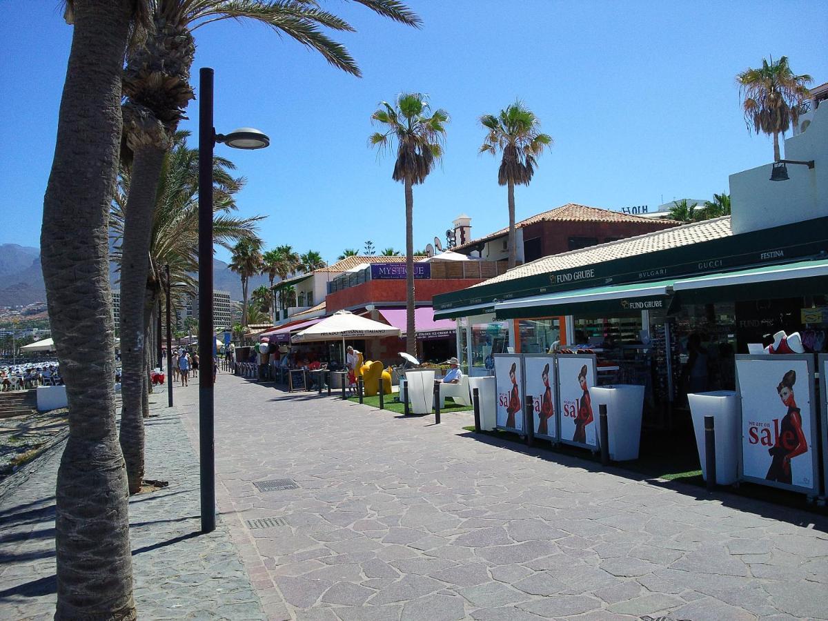Casa Palmera 3 Only 150 Metres To The Beach, Heated Pool, Wifi, Sat-Tv, Balcony Arona  Luaran gambar