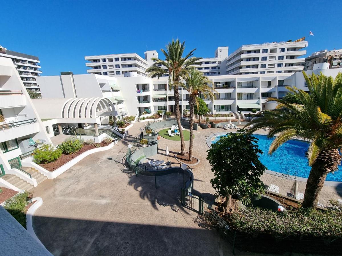 Casa Palmera 3 Only 150 Metres To The Beach, Heated Pool, Wifi, Sat-Tv, Balcony Arona  Luaran gambar