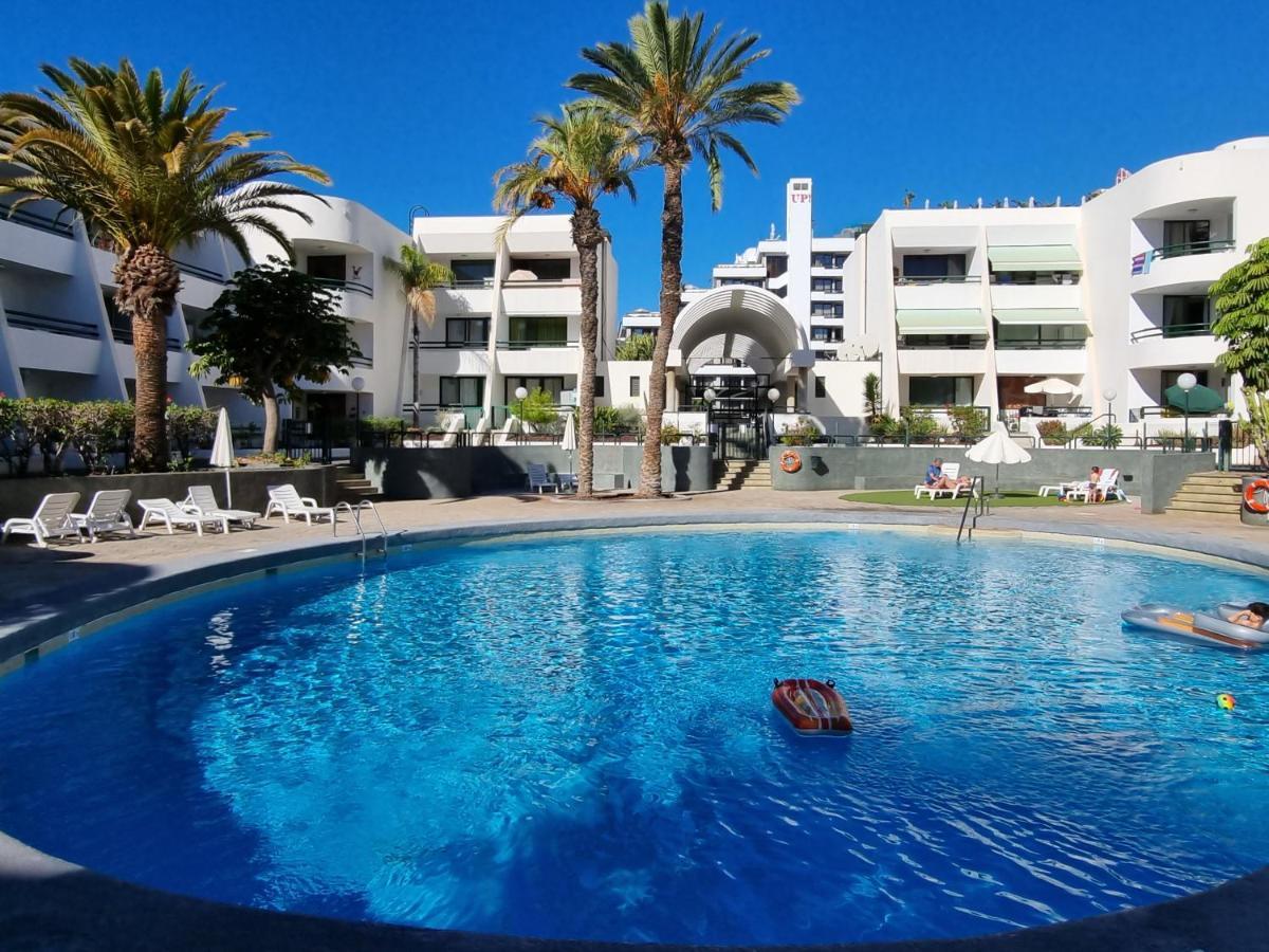 Casa Palmera 3 Only 150 Metres To The Beach, Heated Pool, Wifi, Sat-Tv, Balcony Arona  Luaran gambar