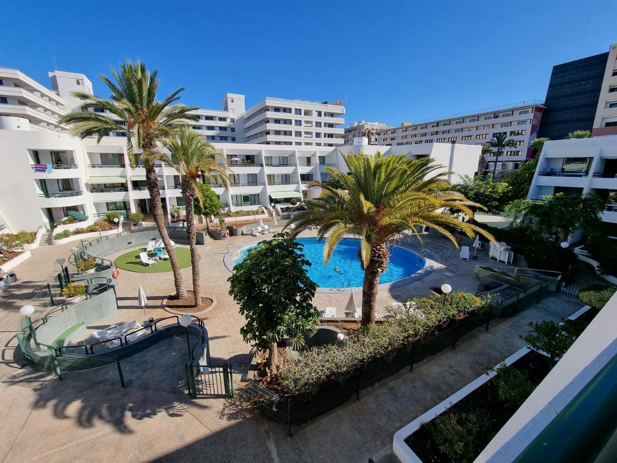 Casa Palmera 3 Only 150 Metres To The Beach, Heated Pool, Wifi, Sat-Tv, Balcony Arona  Luaran gambar