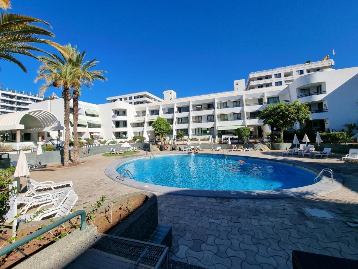 Casa Palmera 3 Only 150 Metres To The Beach, Heated Pool, Wifi, Sat-Tv, Balcony Arona  Luaran gambar