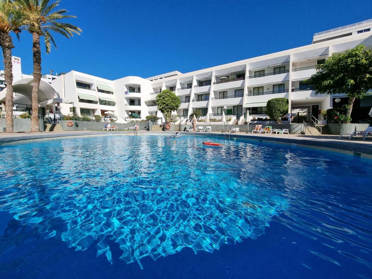 Casa Palmera 3 Only 150 Metres To The Beach, Heated Pool, Wifi, Sat-Tv, Balcony Arona  Luaran gambar